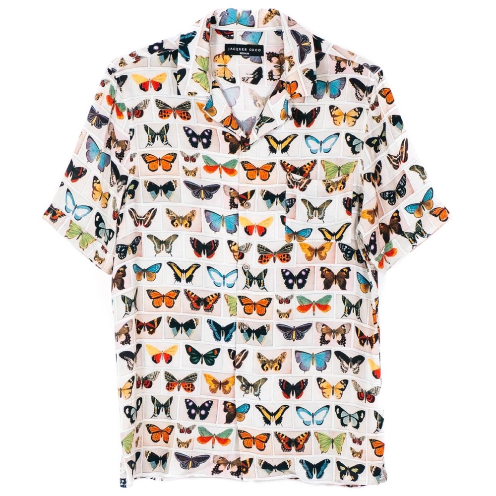 JACQUES COCO "MARIPOSA" BUTTERFLY SHIRT
